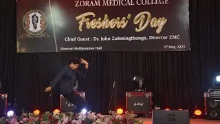 Top-10 Mister Fresher ramp walk | Zoram medical college | fresher's day 2023 #mbbs