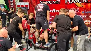 XPC World Cup, bench press EQ. Mission failed
