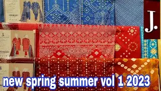 j. junaid jamshed new spring summer collection 2023