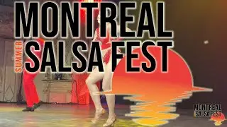 Ricky & Laura at the Montreal Salsa Fest on August 5th 2023
