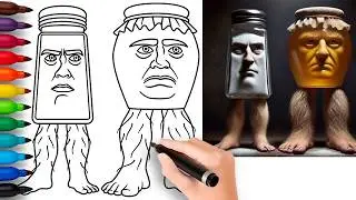 HOW TO DRAW GARAMARARAM | Italian Brainrot Animals - Easy Step by Step Drawing