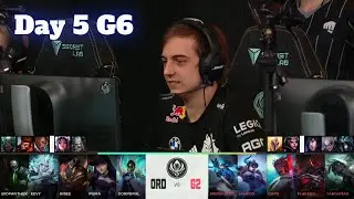 ORD vs G2 - Day 5 LoL MSI 2022 Group Stage | ORDER vs G2 Esports full game