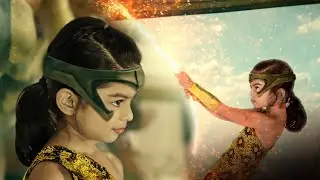 Wonder woman hairstyle | Short Hair | Kids Hair Style | Simple & Easy | 2 Minute | Superhero Style