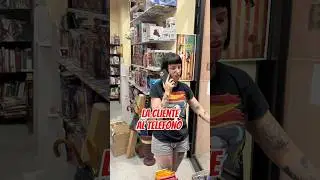 Quando la cliente entra in negozio per telefonare, cosa fare? #humoritaliano #risateassicurate