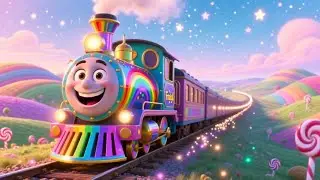 Twinkle Town Train Goes Choo Choo | Fun Kids Song & Nursery Rhyme | Toddler Songs