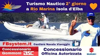 Vacanza in gommone all'Elba: FOCCHI510 e SUZUKI 115 cavalli