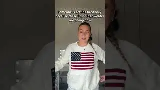 Celebrate summer in style with american flag fashion #beautiful #america #flagsweat
