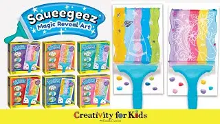 Squeegeez Magic Reveal Art | Творчество для детей