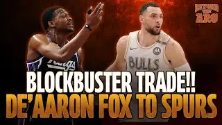 BLOCKBUSTER Trade Live Reaction: De'Aaron Fox Joins Wemby in San Antonio