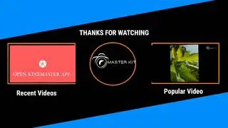 How To Make End card in kinemaster App