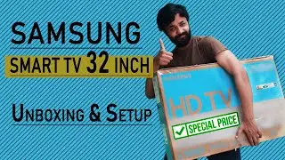 samsung 32 inch smart tv | new samsung 32 inch smart tv Unboxing & setup | Under Rs 14,XXX