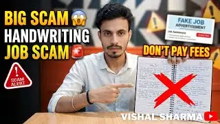 Handwriting Work Scam Exposed 😡 | 500&ndash;2000 Per Day Ka Jhooth | Truth You Must Know