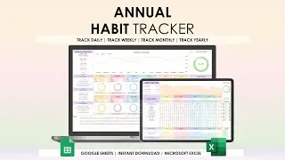 ANNUAL HABIT TRACKER