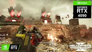 HELLDIVERS 2: CHARON PRIME on RTX 4090 24GB (4K Maximum Graphics)