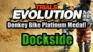Trials Evolution Donkey Bike - Dockside Platinum Medal!