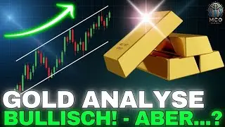 GOLD XAU Elliott Wave Analyse auf dem Wochenchart - Wichtige Unters&uuml;tzungen und Parameter
