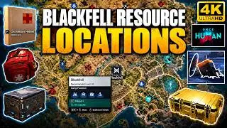 Blackfell Resource Locations -  Once Human Gameplay 4K