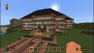 Check out this Amazing Realistic Log Cabin in the Natural Texture Pack!