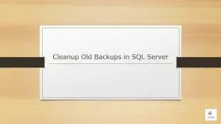 Cleanup Old Backups in SQL Server