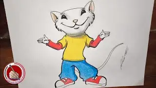 Como desenhar o Stuart Little || Stuart Little passo a passo || Desenho f&aacute;cil para iniciantes 