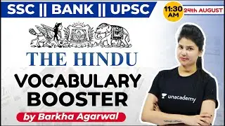 The Hindu Vocabulary Booster Revision by Barkha Agrawal ma'am | LAB