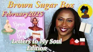 Brown Sugar Box Unboxing /February 2025 #brownsugarbox #izzyandliv