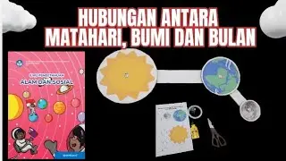 Alat Peraga Hubungan Antara Matahari, Bumi, Bulan || IPAS Kelas 6