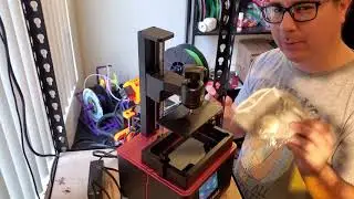 Elegoo Mars Setup and First Print