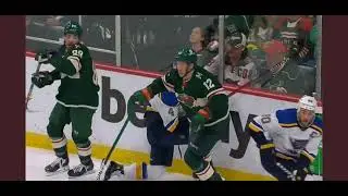 Matthew Boldy Dirty Hit On Nick Leddy 2022