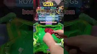 MYTH ODAX VS ROYAL GENESIS [Part 1] #beyblade #shorts