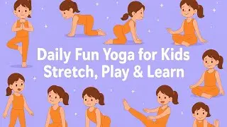 Daily Fun Yoga for Kids | Stretch, Play & Learn