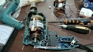 Cara Ganti Stator Bor NRT Dengan Modern M2130
