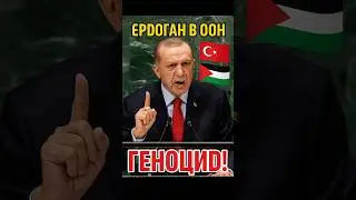 Эрдоган в ООН: &laquo;Израиль виновен в геноциде&raquo;