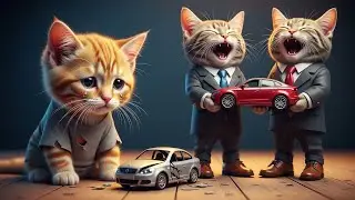 From Trash to Triumph: The Poor Cat Who Became a Millionaire - Ai Animated Short Film Cat Story #cat