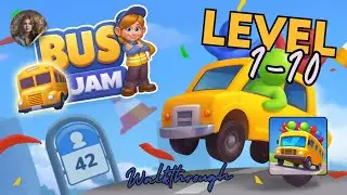 Bus Jam: Car Parking Games Level 1-10