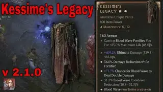 Diablo IV Unique Items - Kessime's Legacy (Necro Pants)[v2.1.0]