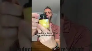 Introduction to Nature's Craft Bee Pollen Supplement