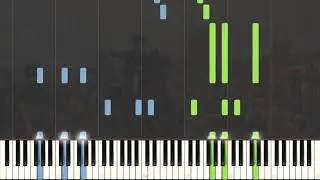 Beethoven/Liszt: Symphony No.3 in E♭ major, Op.55 “Eroica” (Synthesia) - Piano Tutorial