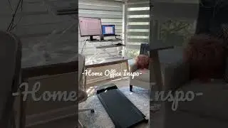 Cozy home office setup inspo for working from home 🤍