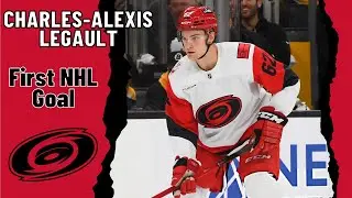 Charles-Alexis Legault #92 (Carolina Hurricanes) first NHL goal Nov 8, 2025