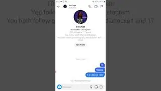 Send automatically deleted messages on Instagram #shorts