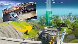 Search Hidden 'E' Found in the Dive! Loading Screen Location! - Fortnite Chapter 2