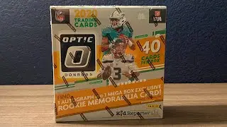 2020 NFL Donruss Optic Mega Box - Duggs Break