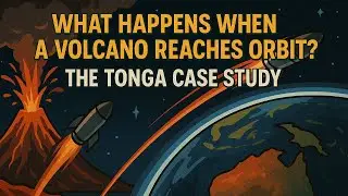 Tonga Volcano Shook the Thermosphere!🌪️🔥Shocking Space-Weather Impact Explained & Satellites - 859