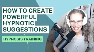 Как создавать мощные гипнотические внушения с профессиональным гипнотерапевтом Эрикой Флинт.