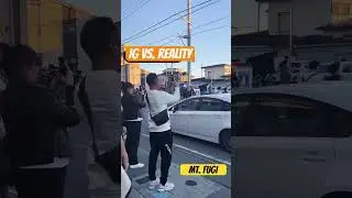 📍 Mount Fuji 🇯🇵 Instagram vs Reality! 🗻 BTS of Instagram shots. #Fuji #japan #instagramvsreality