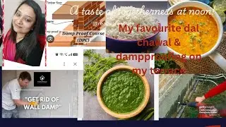 “Masala Chai Recipe | Simple Lunch Thali | Damp Proofing Awareness & Terrace Pets”