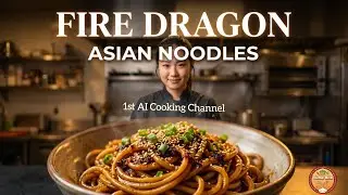 Fire Dragon Asian Noodles 🔥 | Restaurant Style Spicy Noodles Recipe | Ultimate Taste | Ai cooking