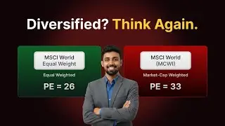 MSCI World Equal Weight vs MSCI World: The Valuation Gap