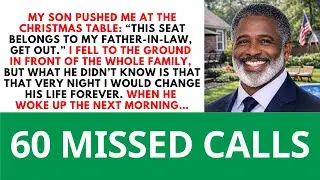 My Son Pushed Me At The Christmas Table This Seat Is For My Father-in-law, Get Out. Then..